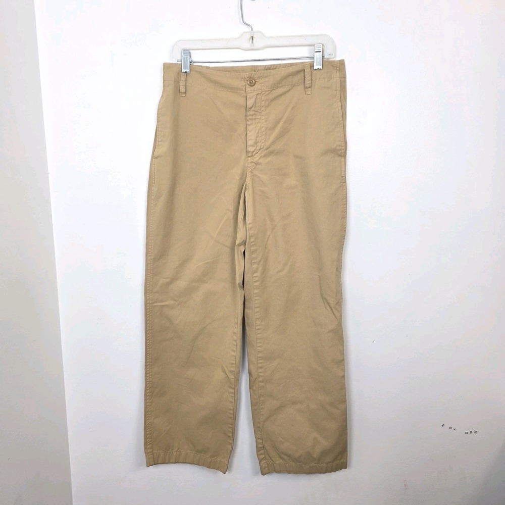 J. Crew Tan‎ Sailor Heritage Chino Lightweight Classic Wide Leg Pants Size 28